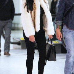 03-09 - Arriving at the Newark airport in New Jersey